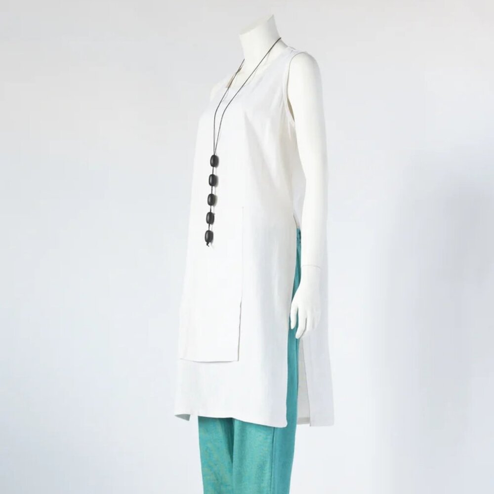 Kaliyana white HP Tunic S/M